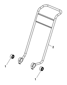 Part Location Diagram of 702812 Murray Handle